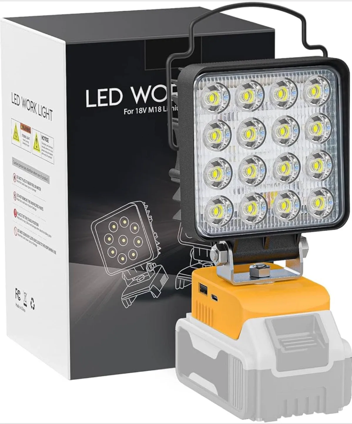 LED Work Light for DeWalt Battery