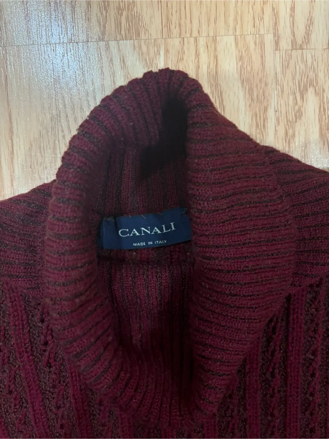 Canali Wool Blend Turtleneck Sweater image indicator(2)