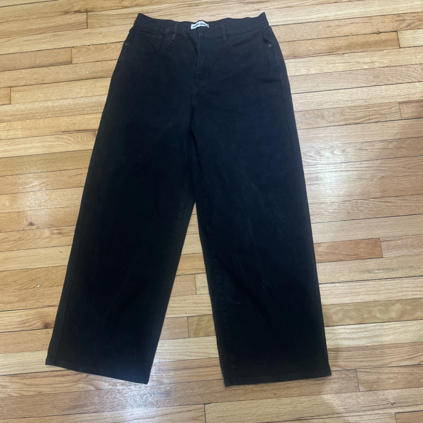 DKNY Jeans Black Wide Leg
