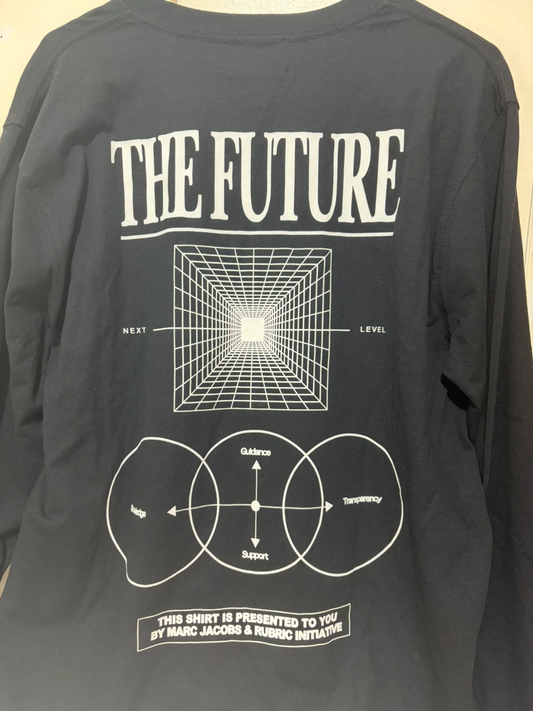Marc Jacobs Rubric Longsleeve Tee, Black - photo 3
