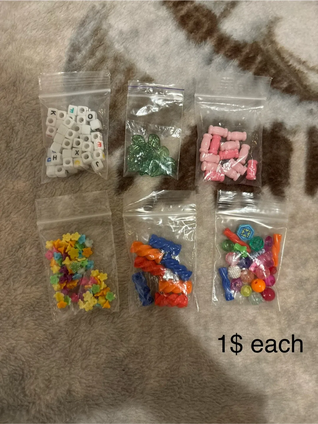 Various Beads for Crafts - $1 Each image indicator(4)