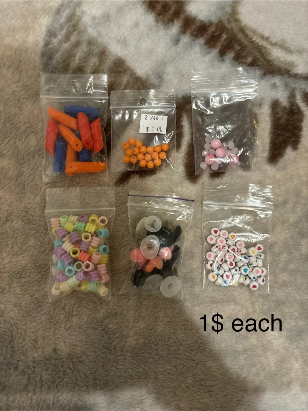 Various Beads for Crafts - $1 Each image indicator(6)