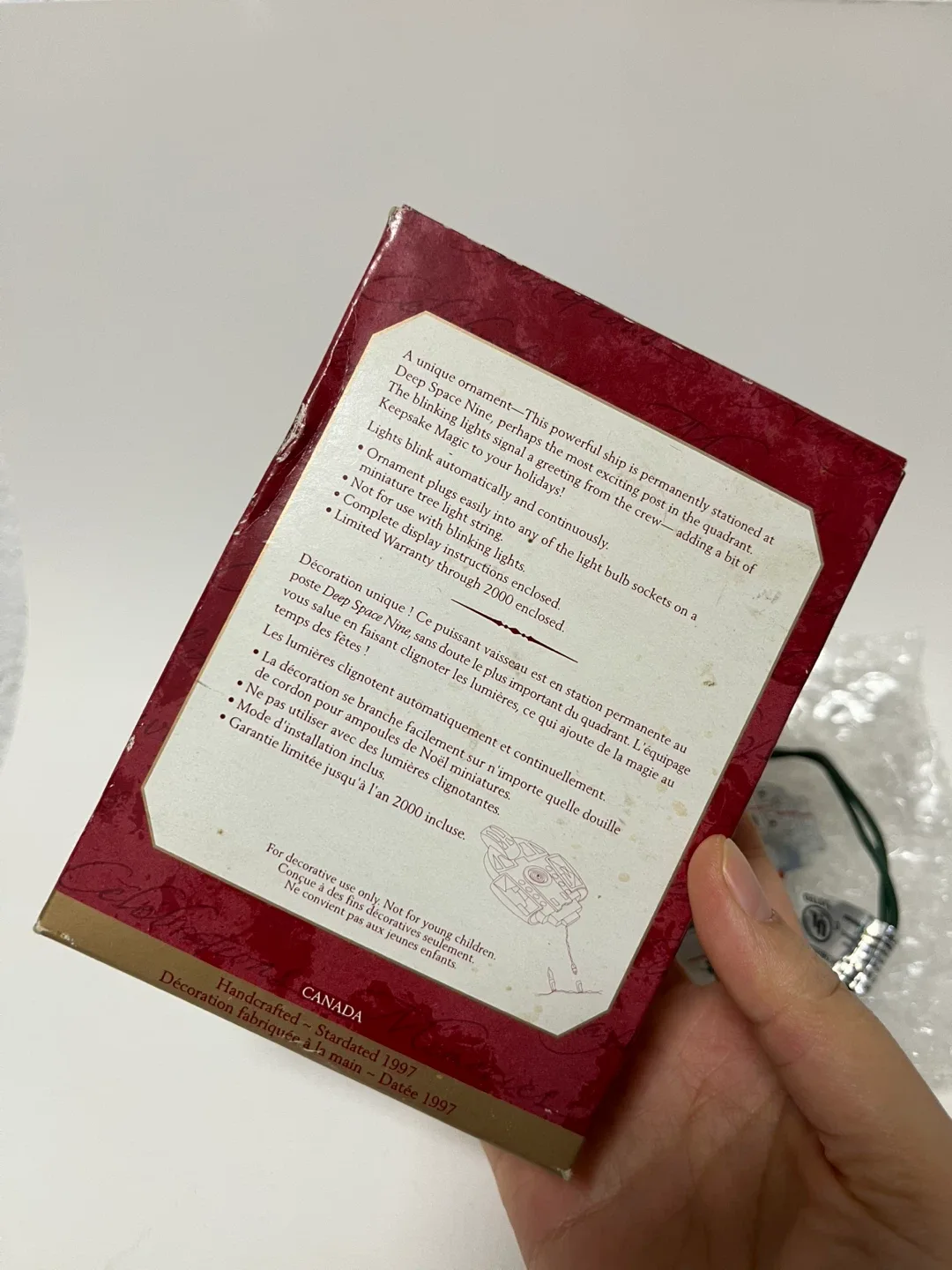 Hallmark Keepsake Ornament Star Trek Deep Space image indicator(4)