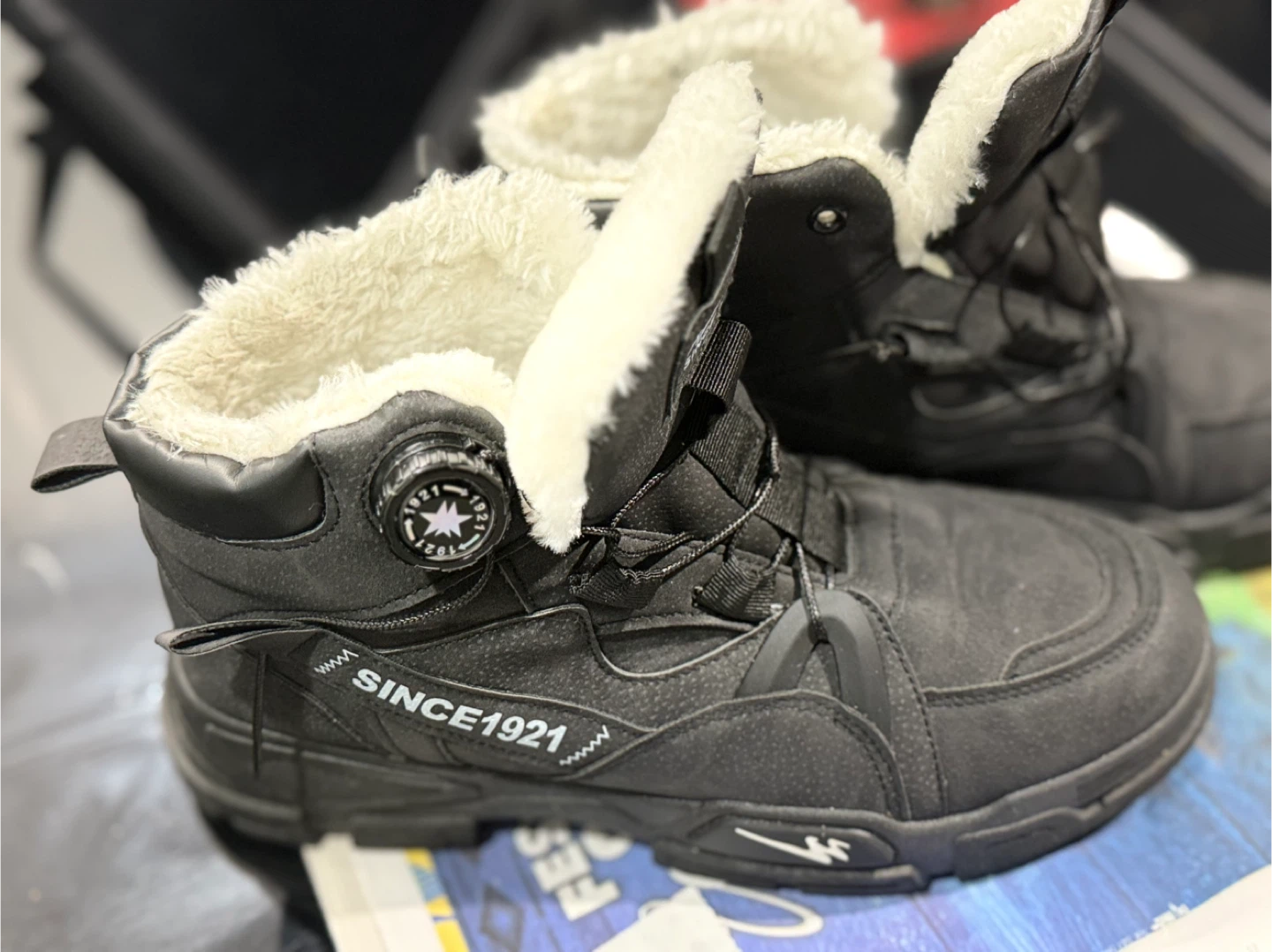 Black Winter Boots - Size 9 - photo 3