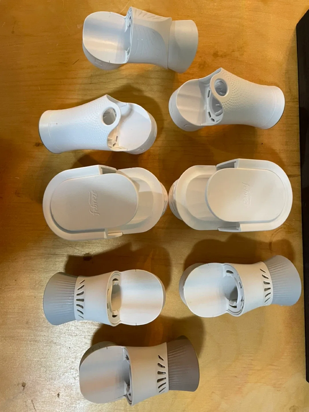 Febreze & Air Wick Plug In Aroma Holders + Wood Shelf image indicator(4)