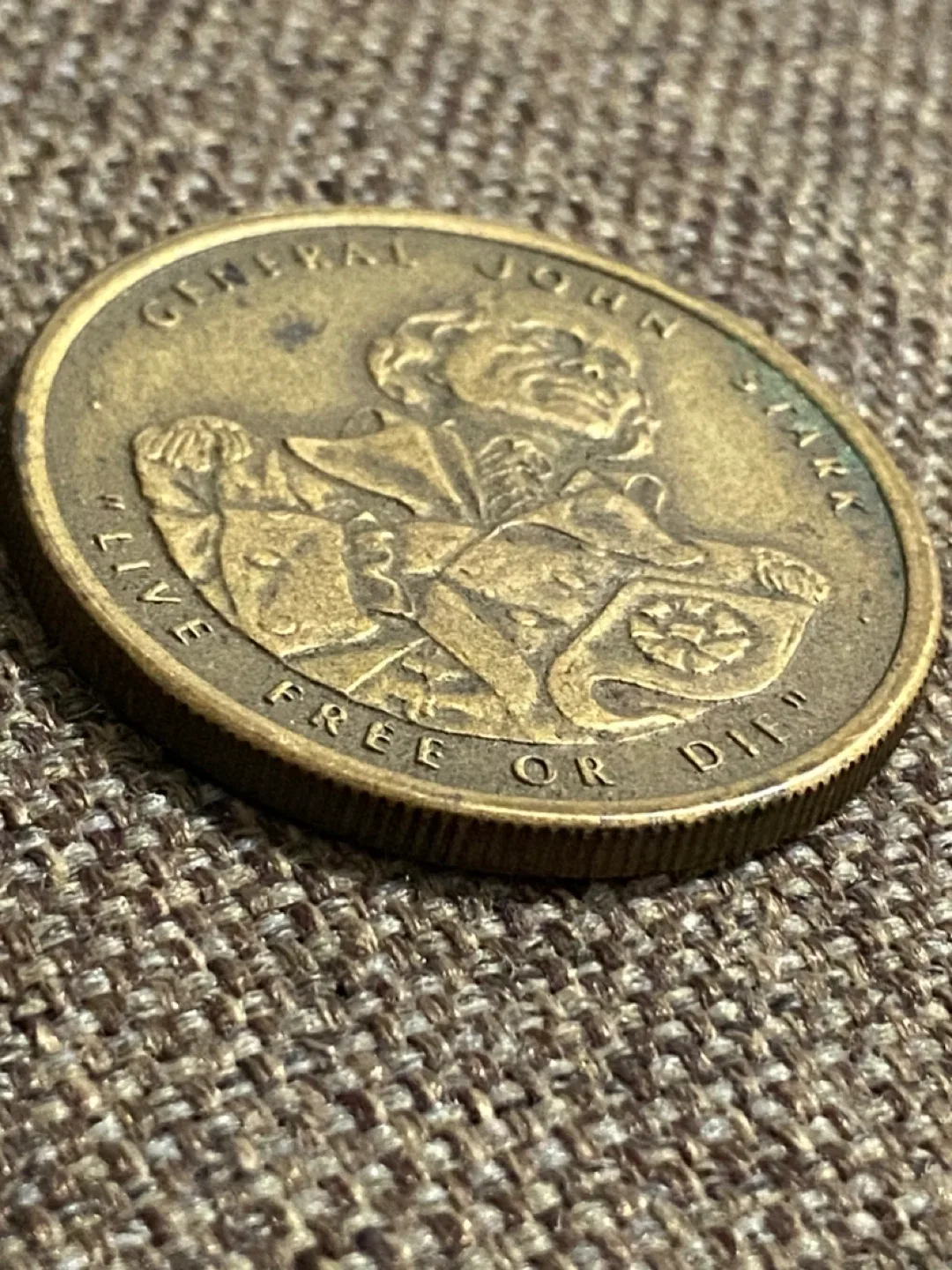 General John Stark 'Live Free or Die' Coin image indicator(3)