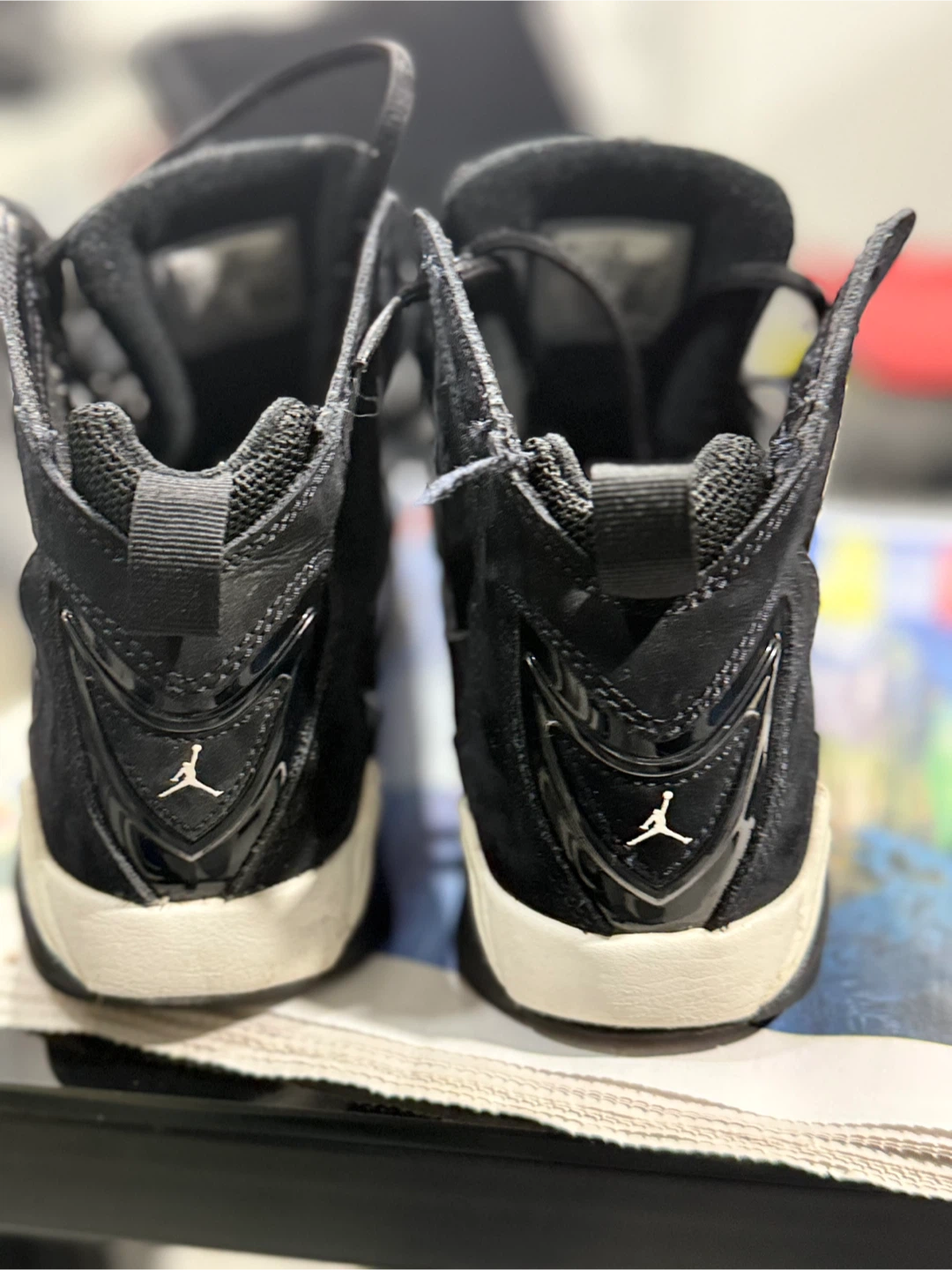Jordan True Flight Black Sneakers - US Size 8 - photo 2