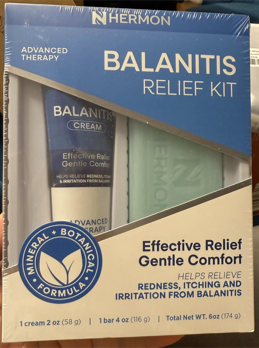 Hermon Balanitis Relief Kit - New - photo 2