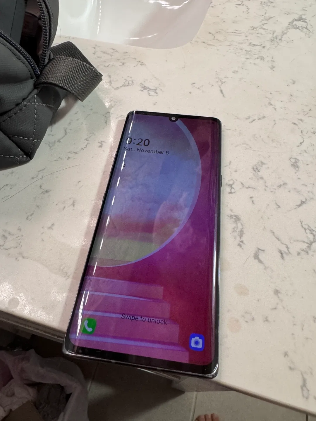 LG Velvet - Black image indicator(5)