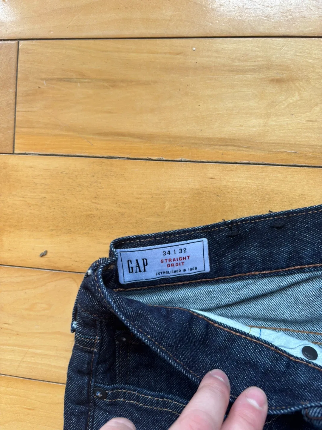 GapFlex Straight Jeans - Size 34/32 image indicator(4)