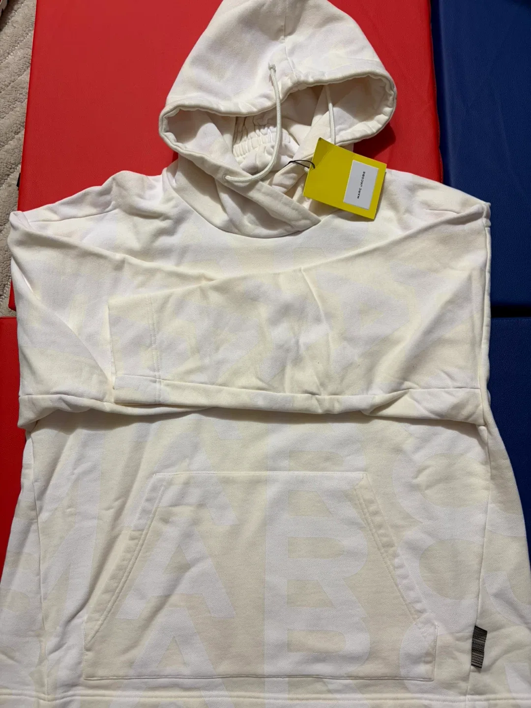 Marc Jacobs Monogram Oversized Hoodle, Cream