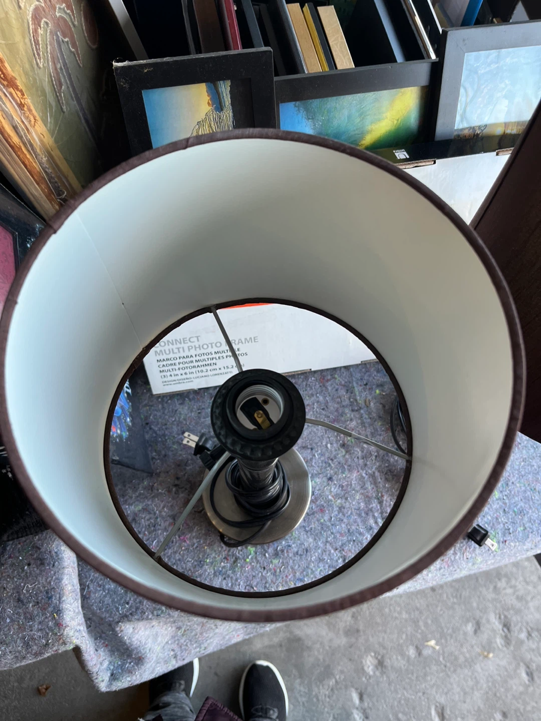 2 Brown Table Lamps - photo 3