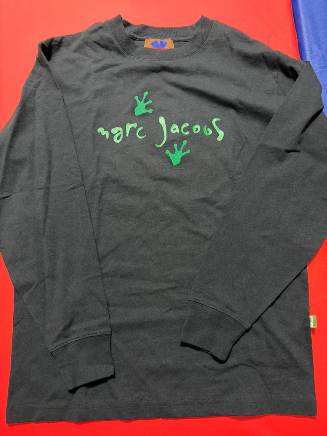 Marc Jacobs Frog Footsteps Longsleeve, Black