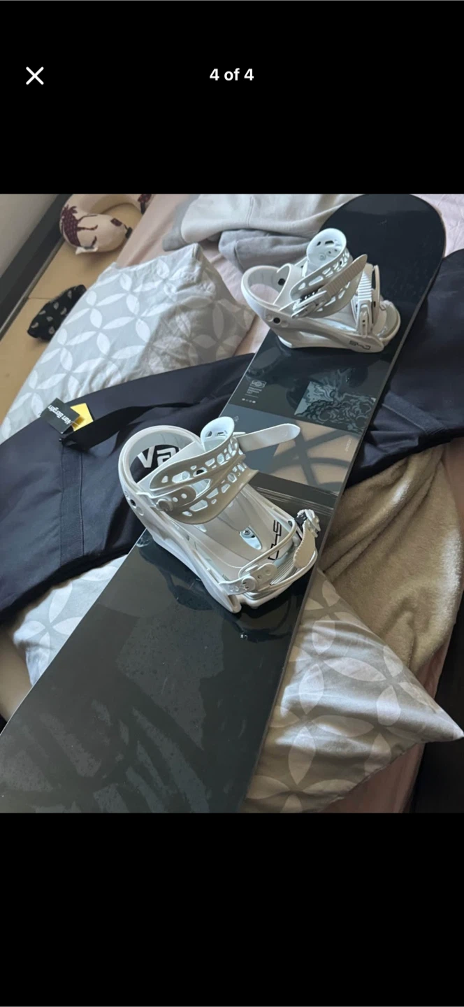 Ripzone Elevation 157 Snowboard Package