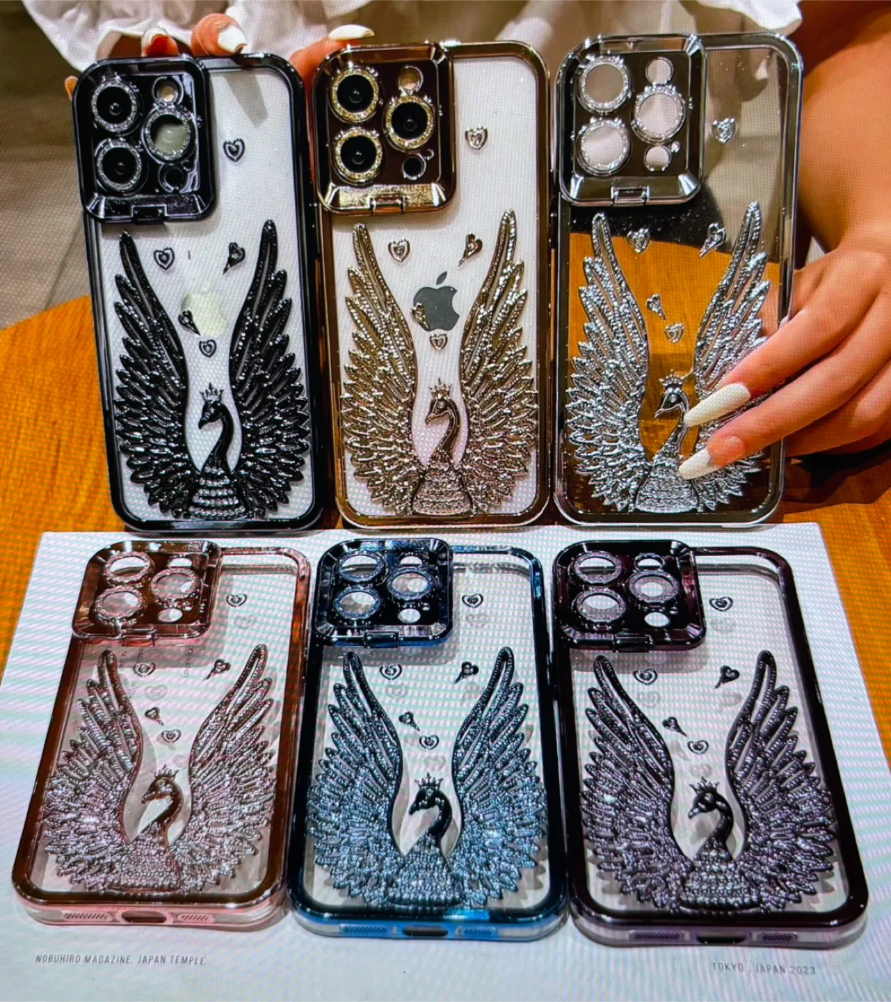 Swan Design iPhone Case