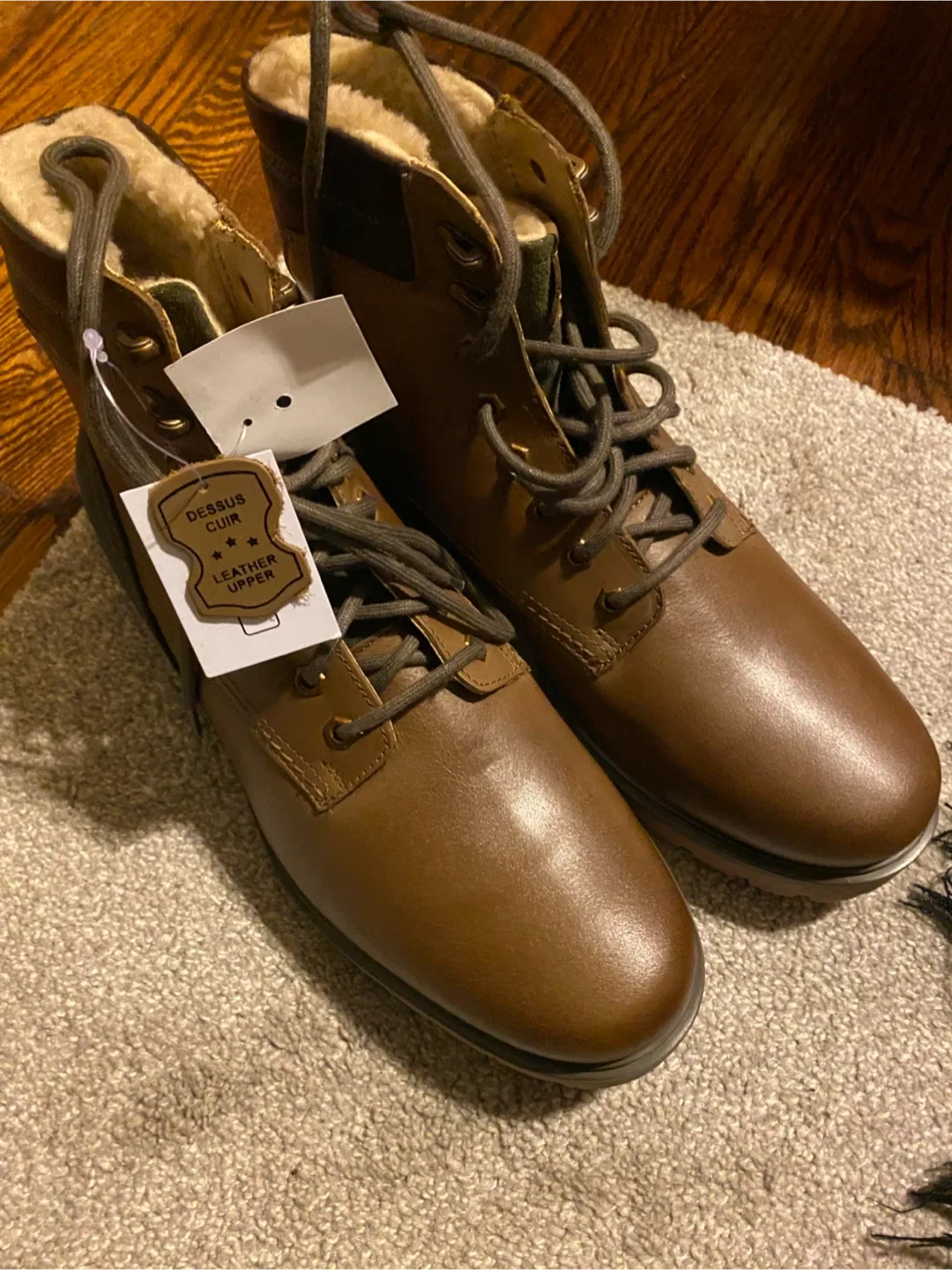 BROWN LEATHER BOOTS thumbnail