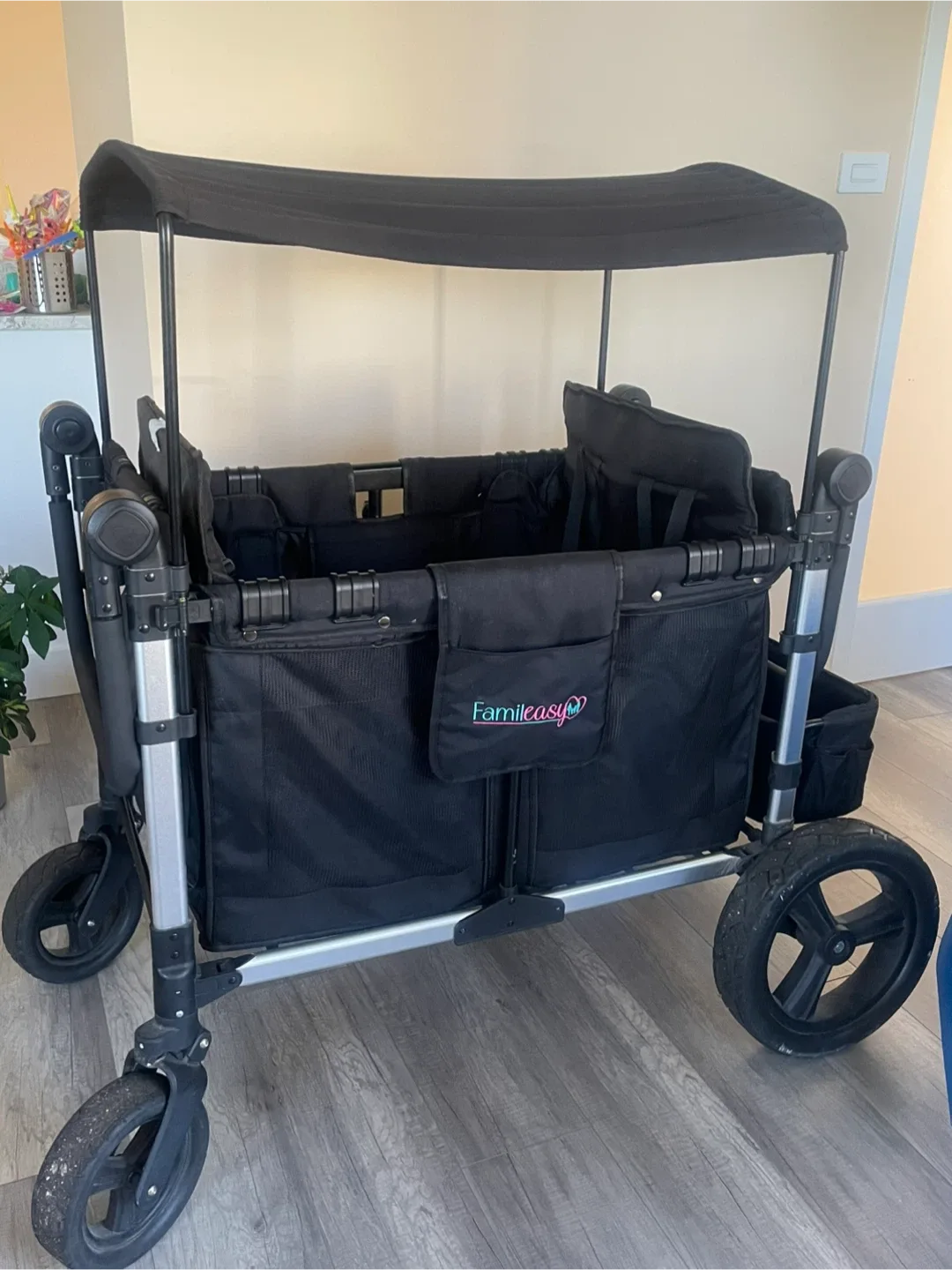 Famileasy Living Deluxe Bundle Wagon - Black image indicator(2)