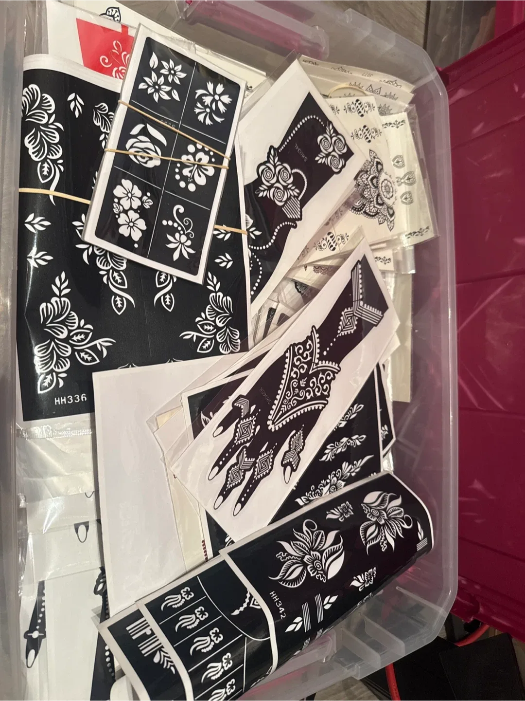 Henna Tattoo Stencil Collection thumbnail