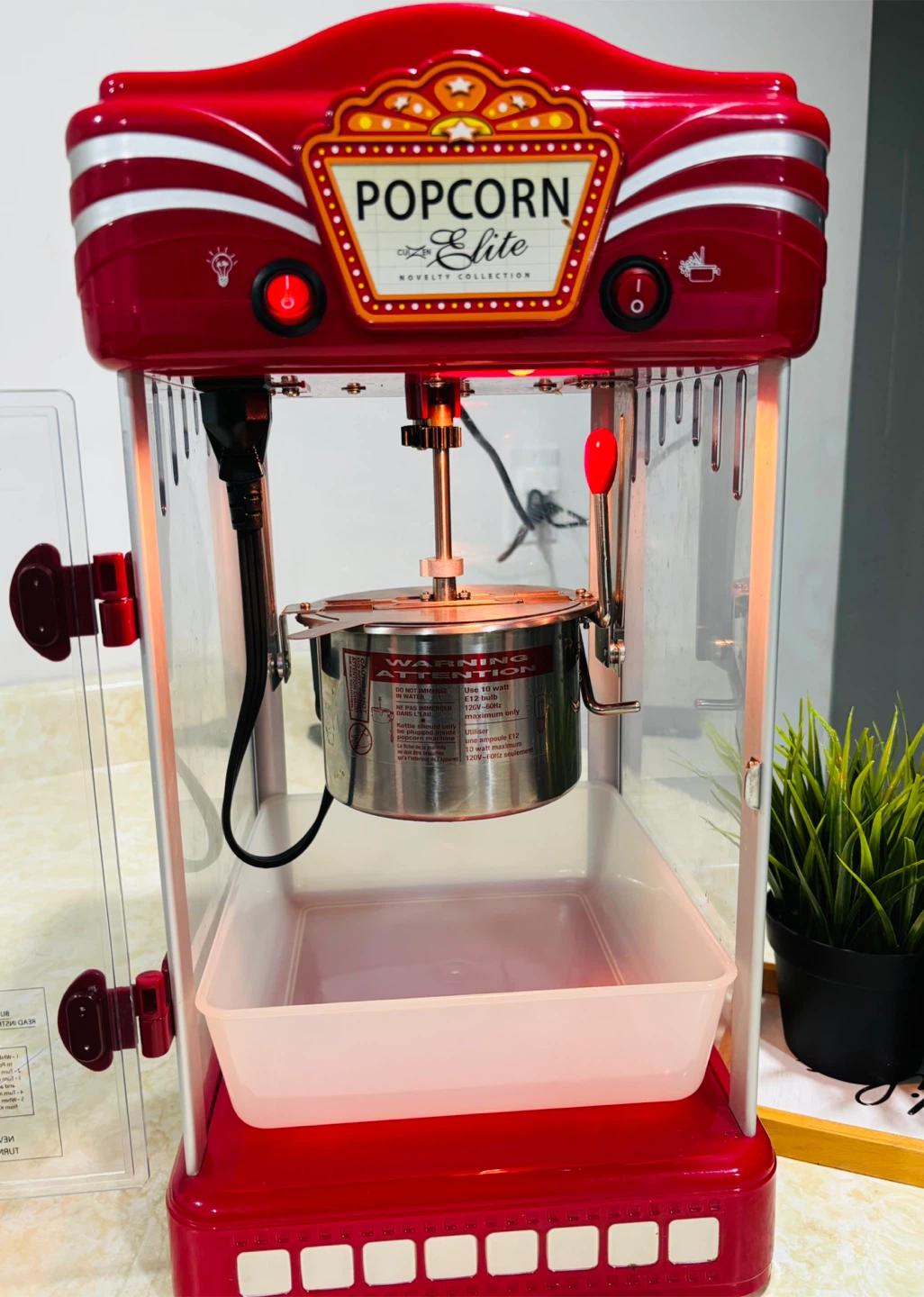 Popcorn Elite Novelty Collection Popcorn Machine