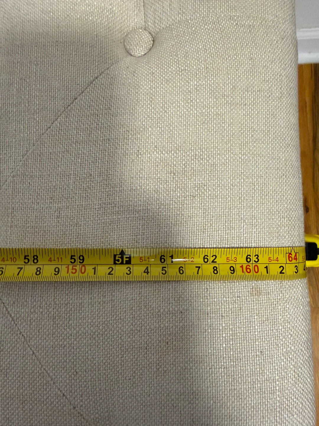Upholstered Bench with Cabriole Legs - photo 5