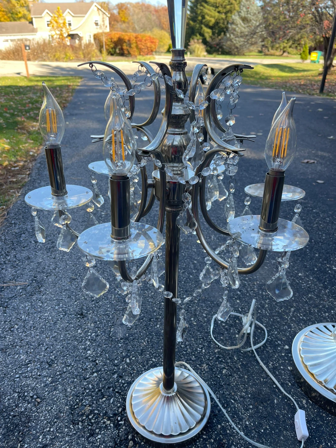 Chandelier Floor Lamp Set - photo 2