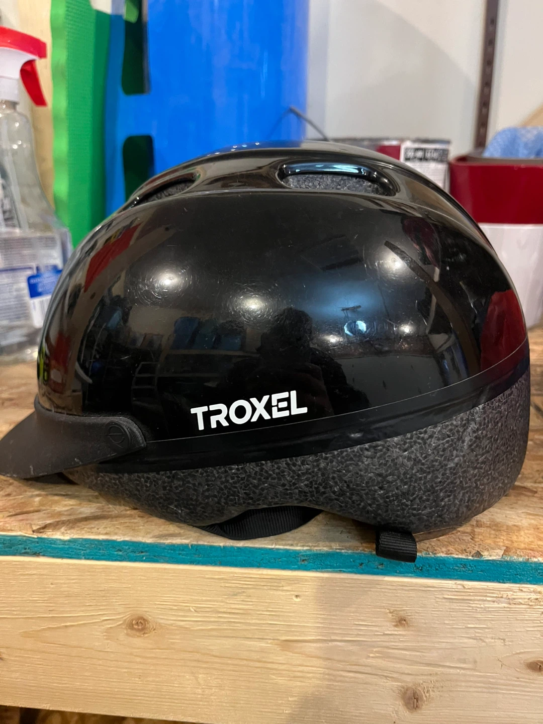 Troxel Black Bicycle Helmet