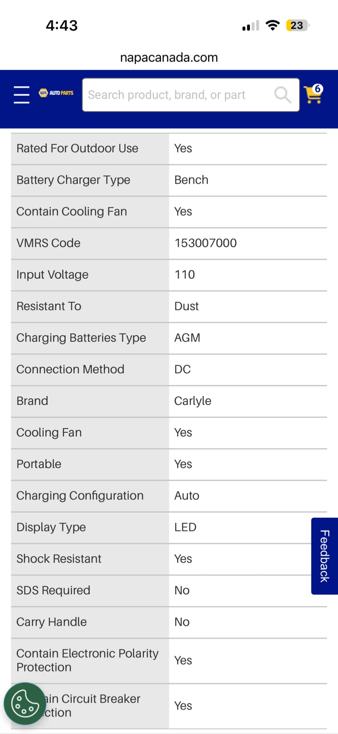 Carlyle 12V 20A Intelligent Battery Charger - photo 3