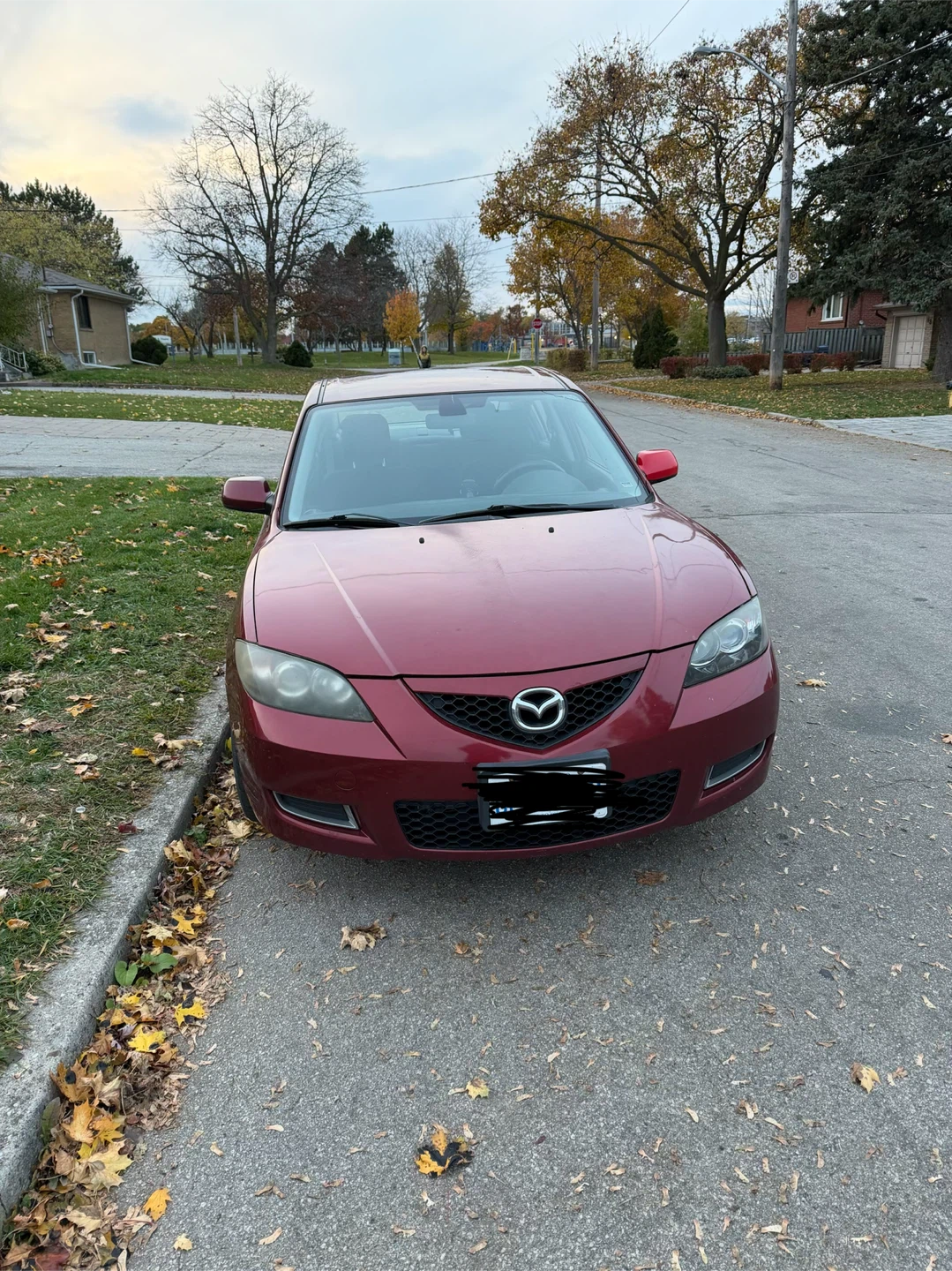 Mazda 3 Sedan - Red