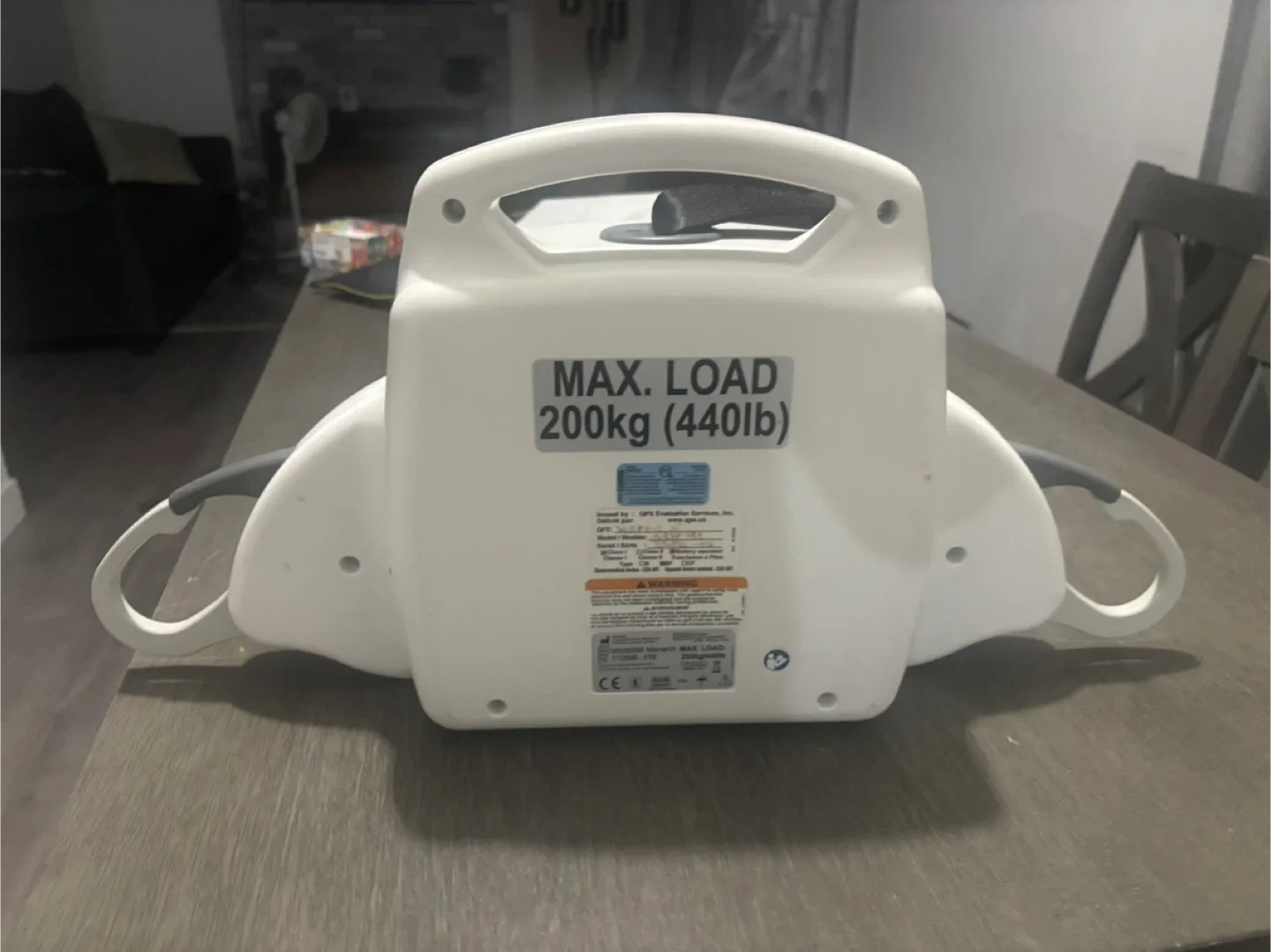 Monarch Patient Lift - 200kg Max Load image indicator(2)