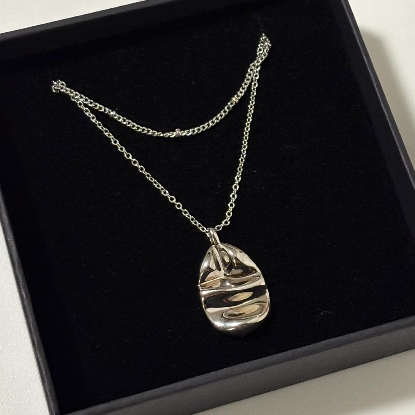 NEW! NIC & SYD Layered Silver Necklace 🥕 image indicator(2)