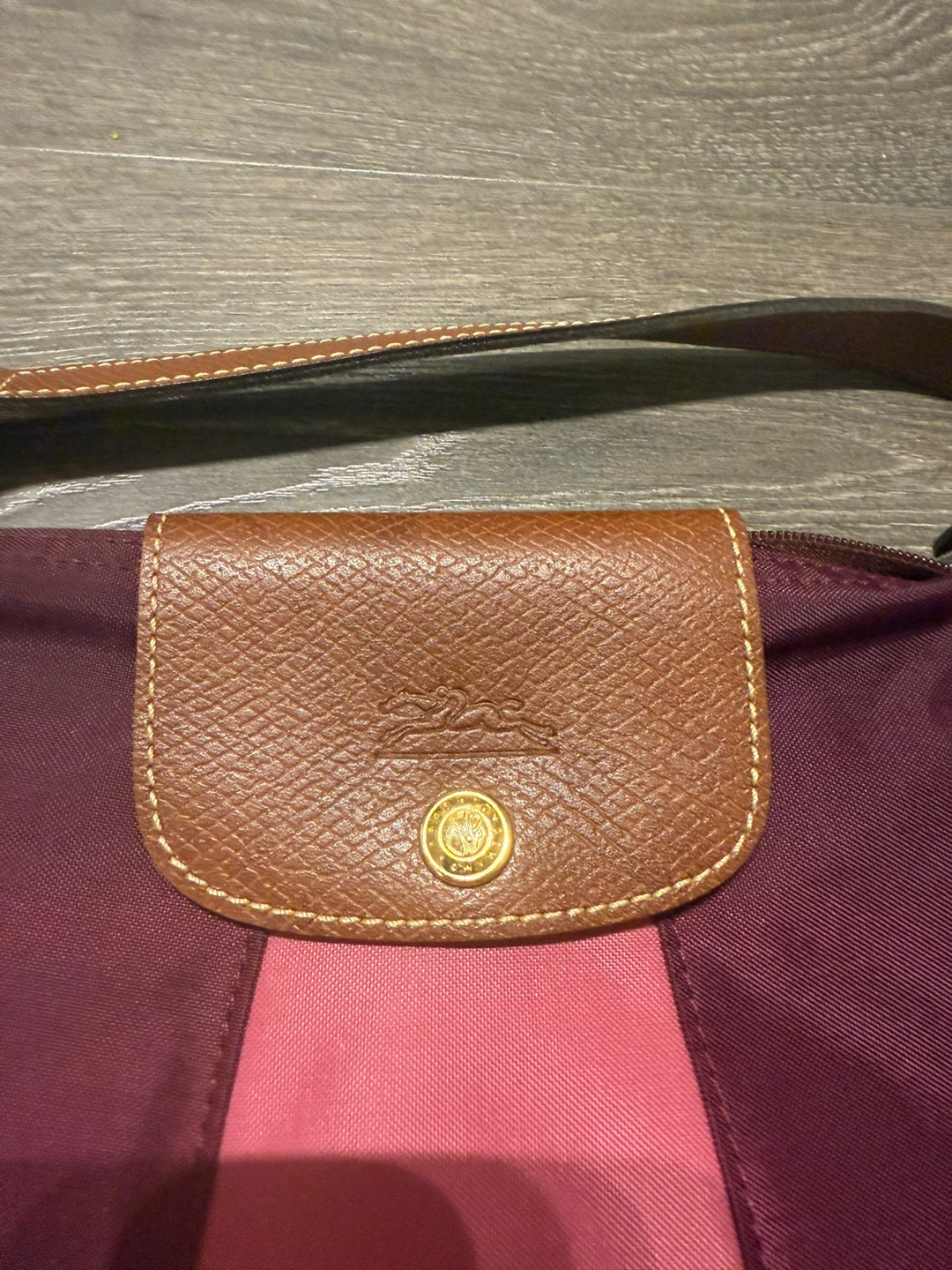 Longchamp Pouch Bag - Plum/Pink France - photo 2