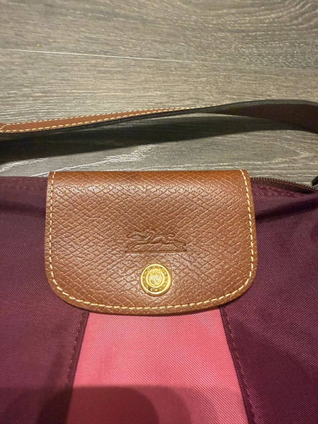 Longchamp Pouch Bag - Plum/Pink France image indicator(2)