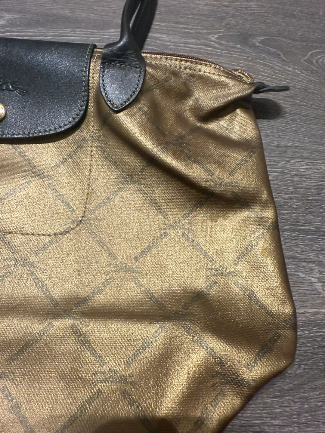Longchamp Tote Bag small gold - photo 4