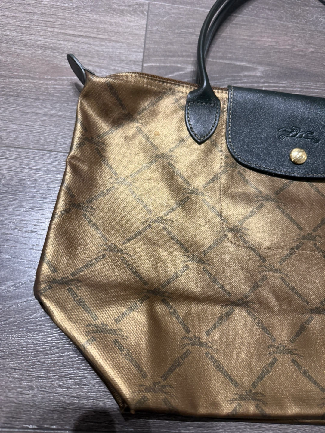 Longchamp Tote Bag small gold - photo 3