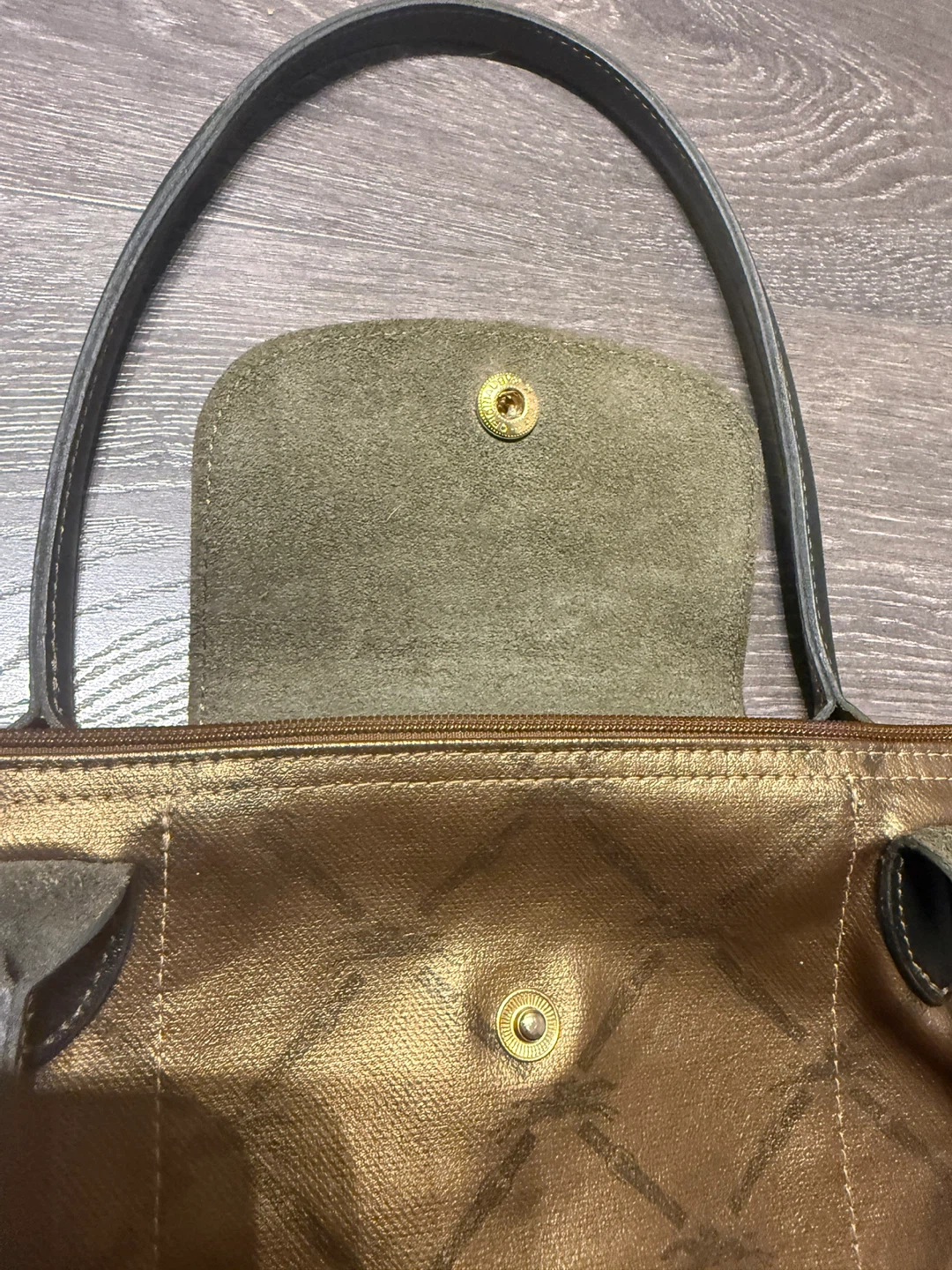 Longchamp Tote Bag small gold - photo 5