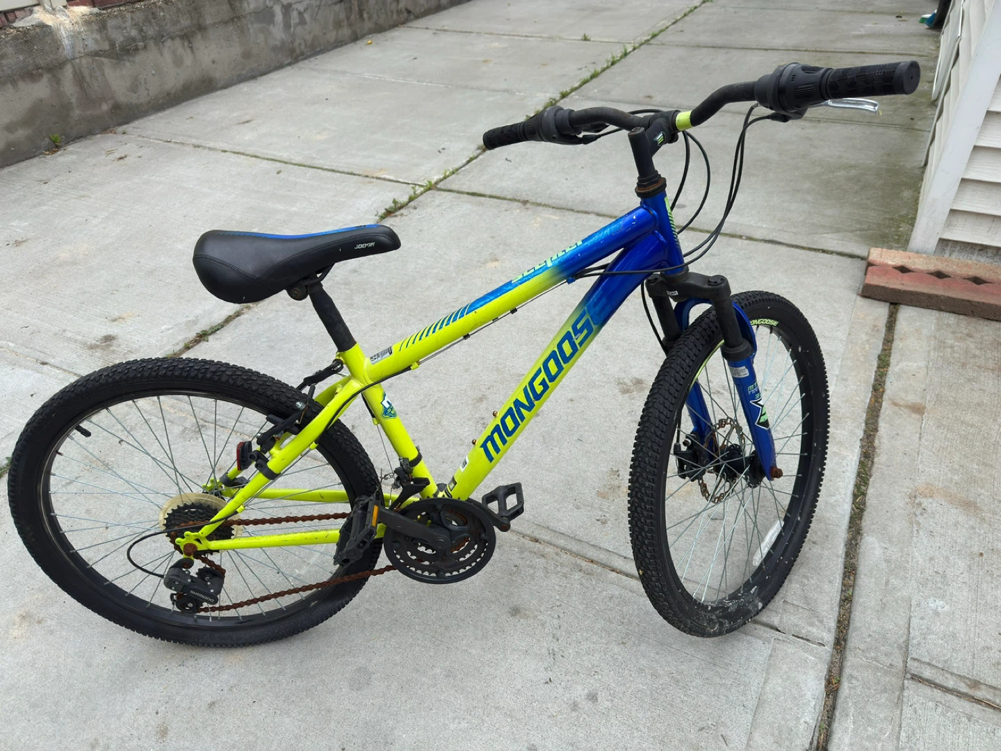 Bike - Blue & Yellow