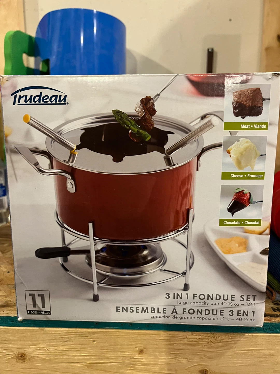 Trudeau Madrid 3-in-1 Fondue Set