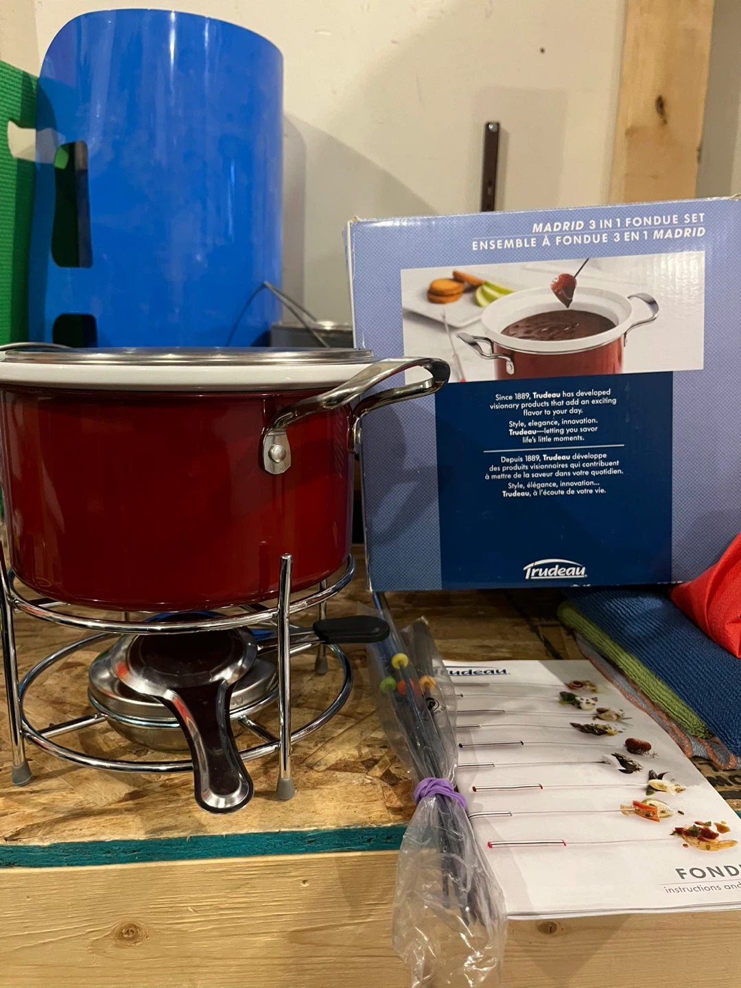 Trudeau Madrid 3-in-1 Fondue Set - photo 4