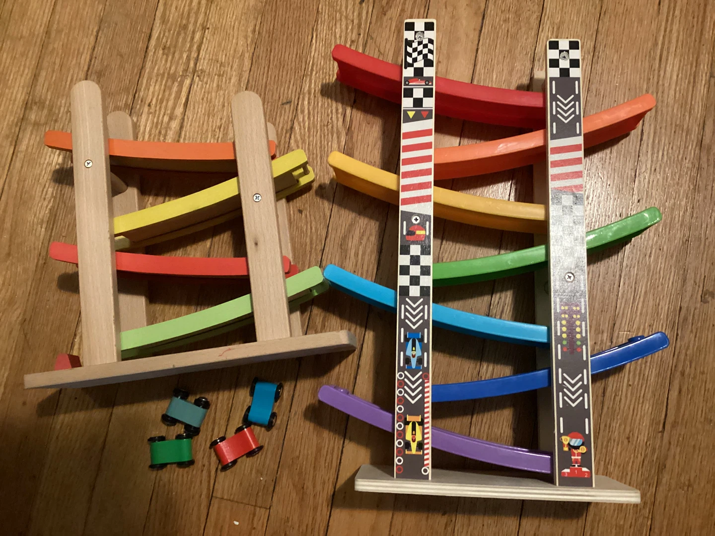 Wooden Race Track Toys