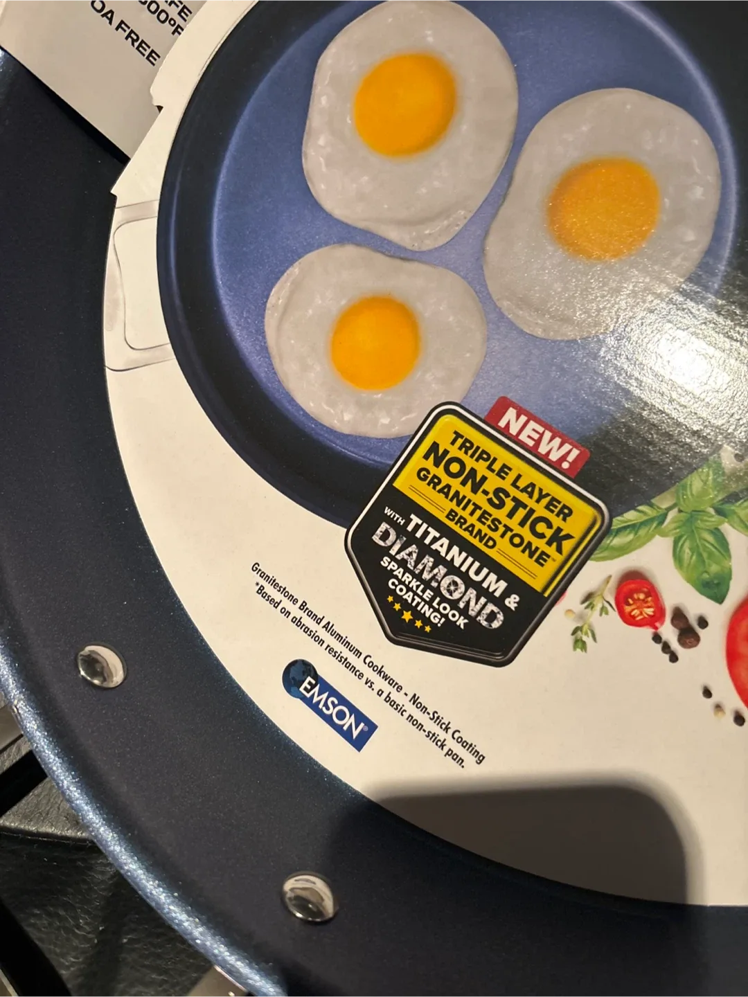 Granitestone Diamond 14" Fry Pan 🥕🥕 image indicator(4)