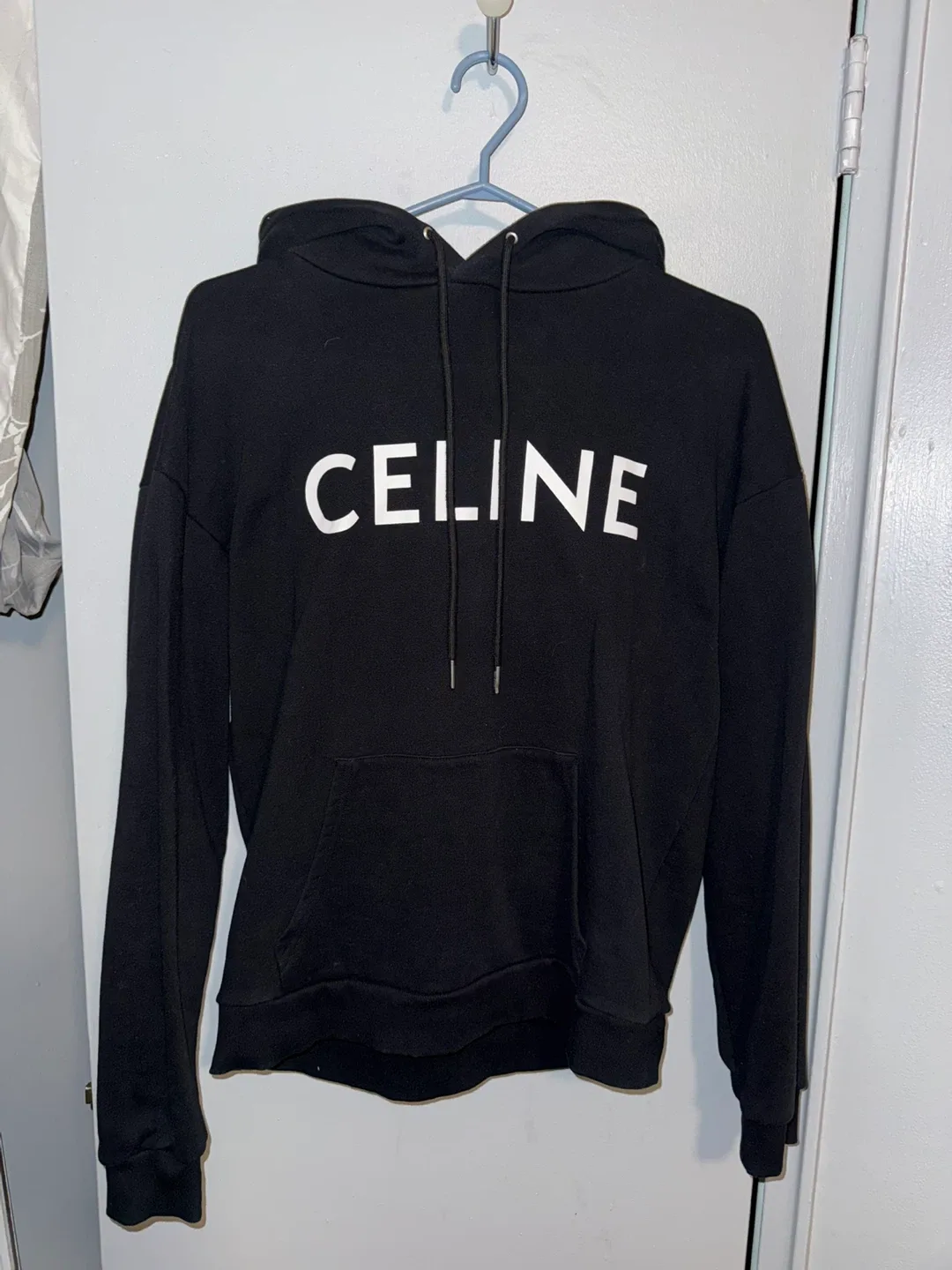 Celine Black Hoodie Size Small