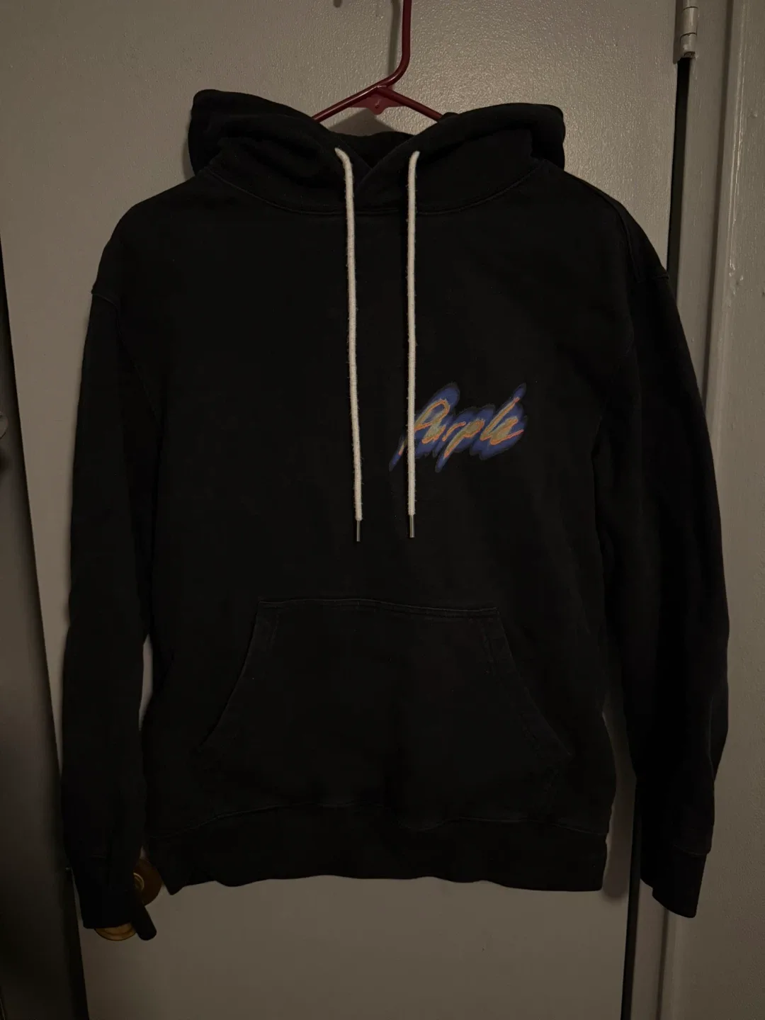 Purple Brand Black Hoodie