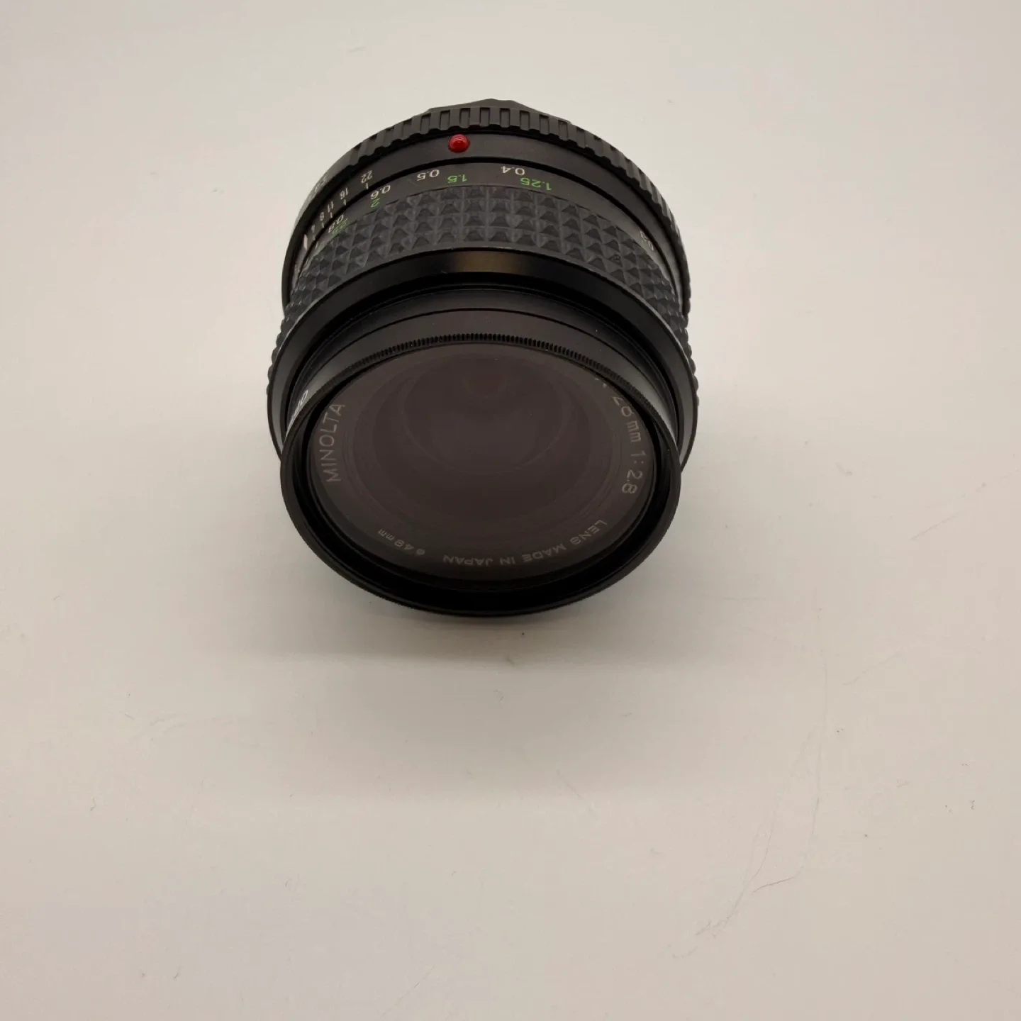 Minolta MD W.ROKKOR-X 28mm 1:2.8 Lens image indicator(2)