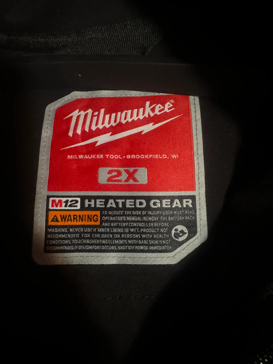 Milwaukee M12 Heated Gear Hoodie - 2X NO BATTERY OR CHARGER - photo 2
