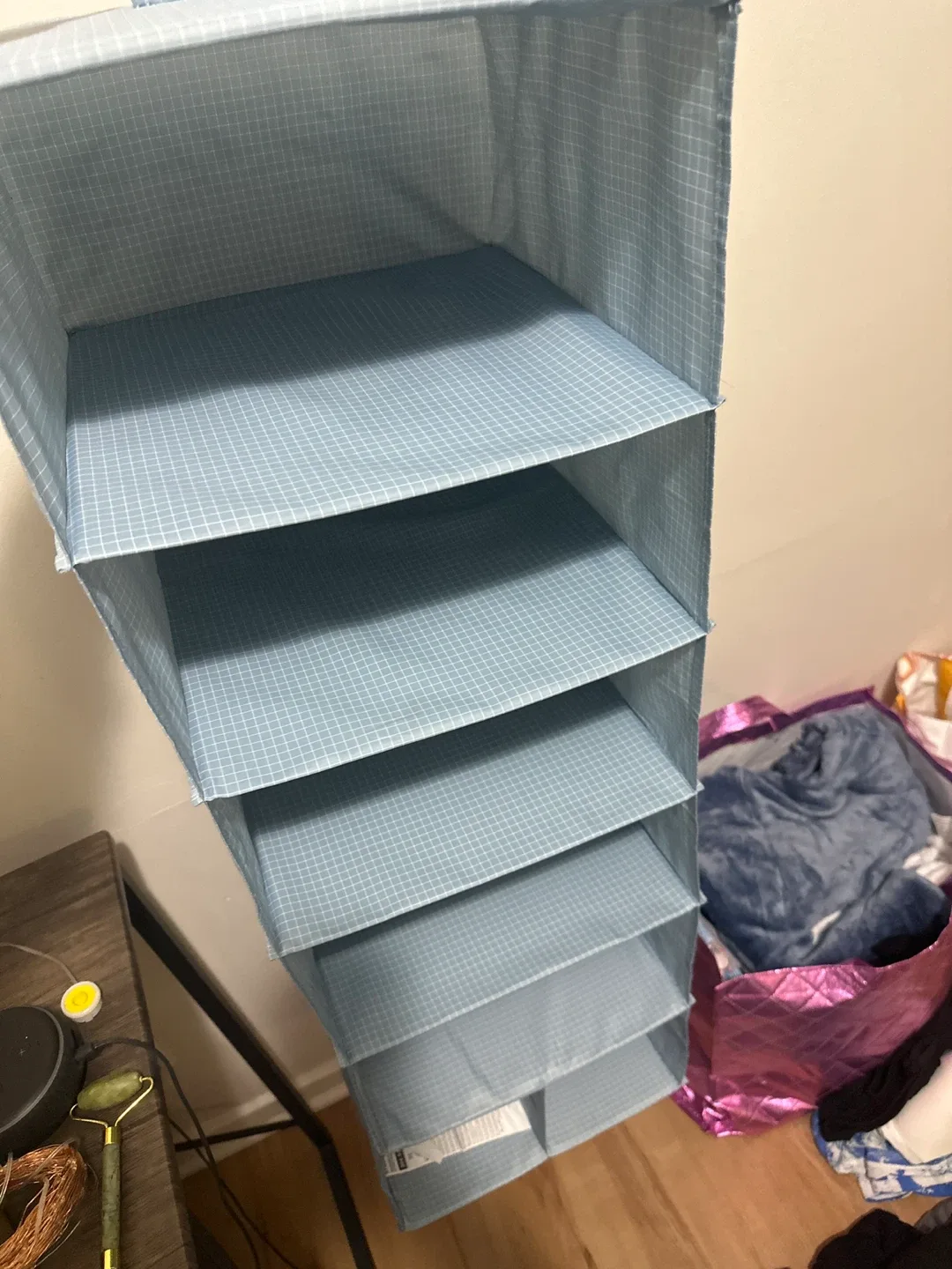 Hanging Closet Organizer - Blue