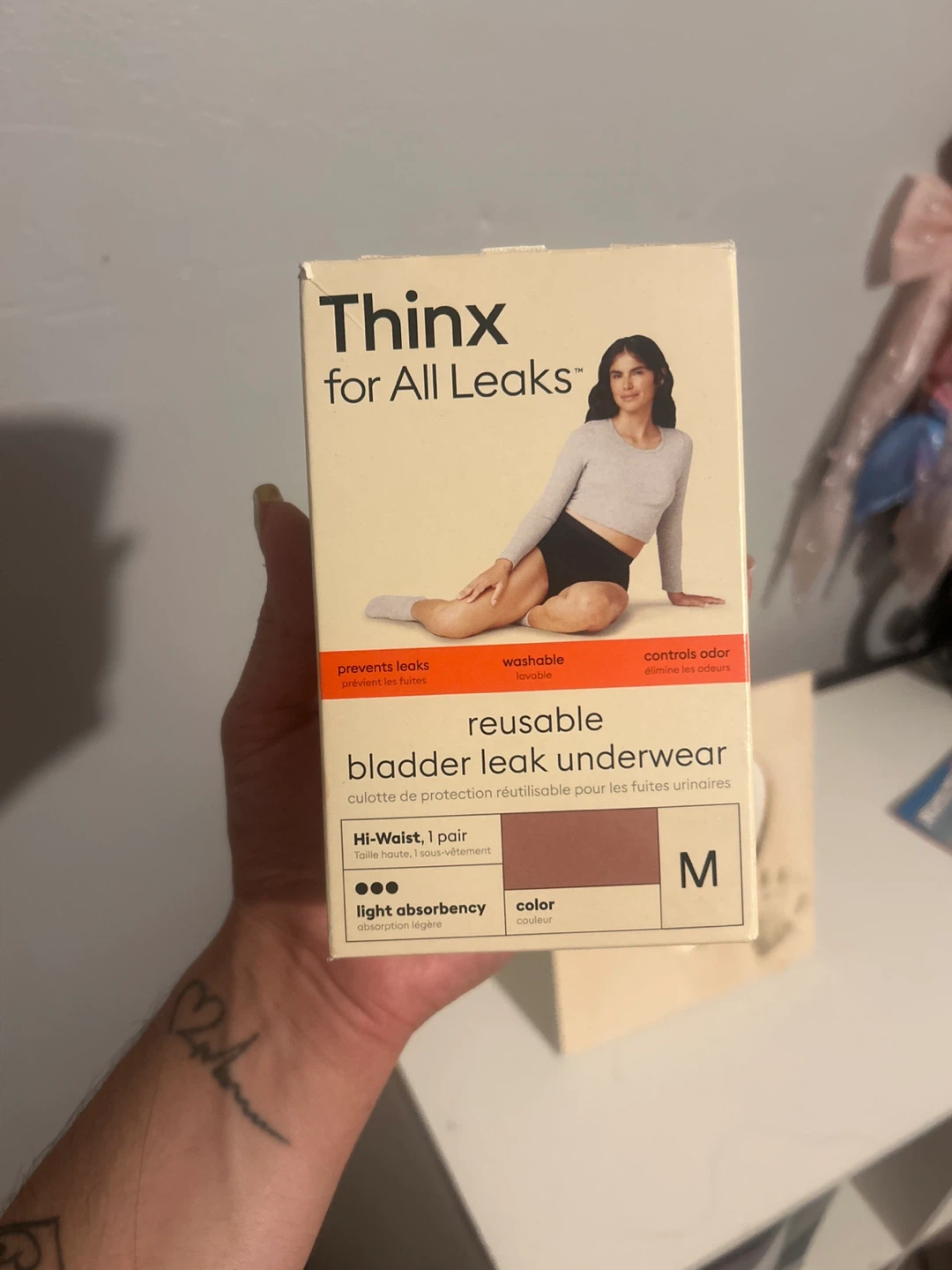 Thinx for All Leaks Bladder Leak Underwear 🥕🥕
