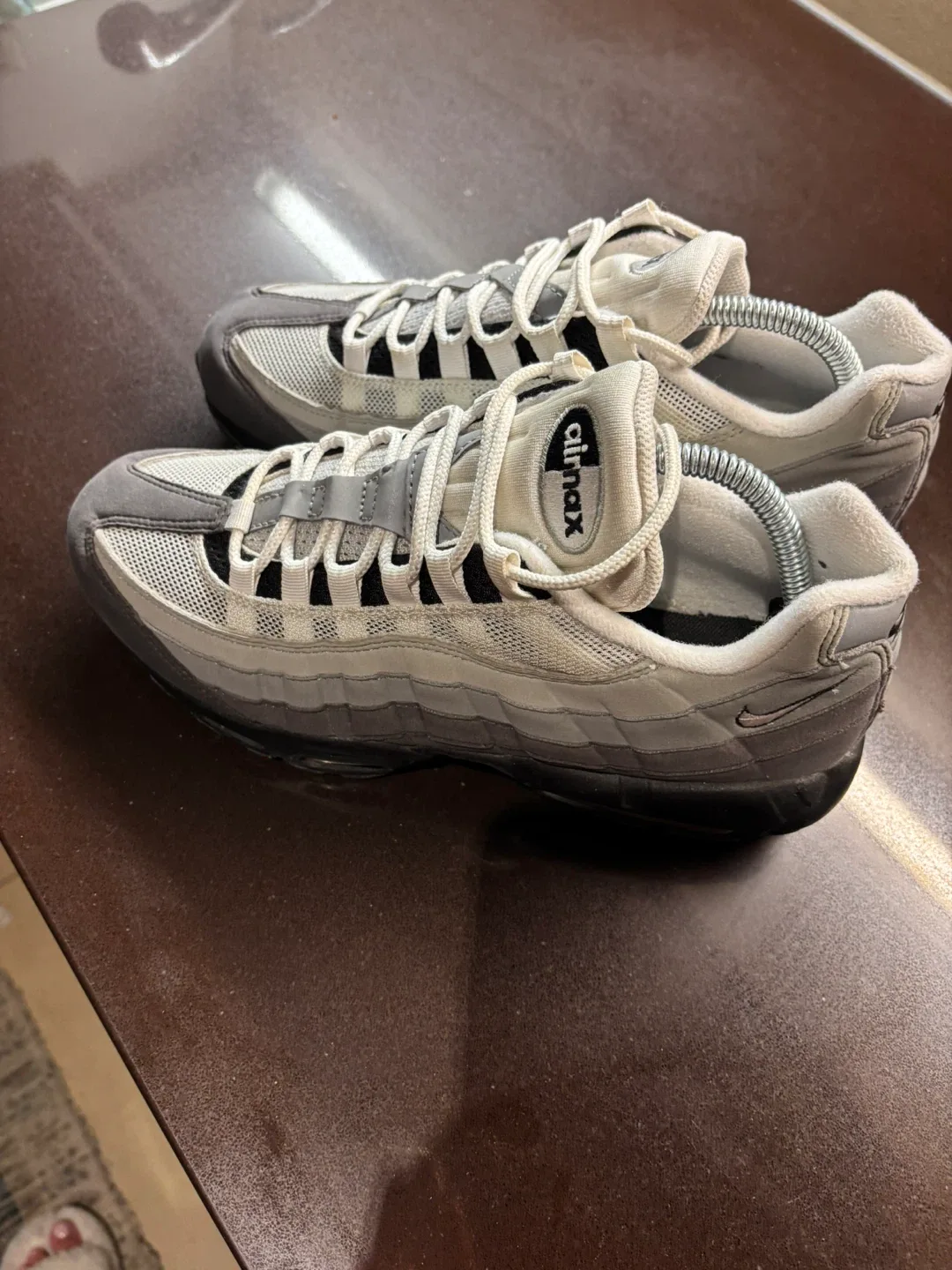 Nike Air Max 95 Grey/White Sneakers image indicator(3)