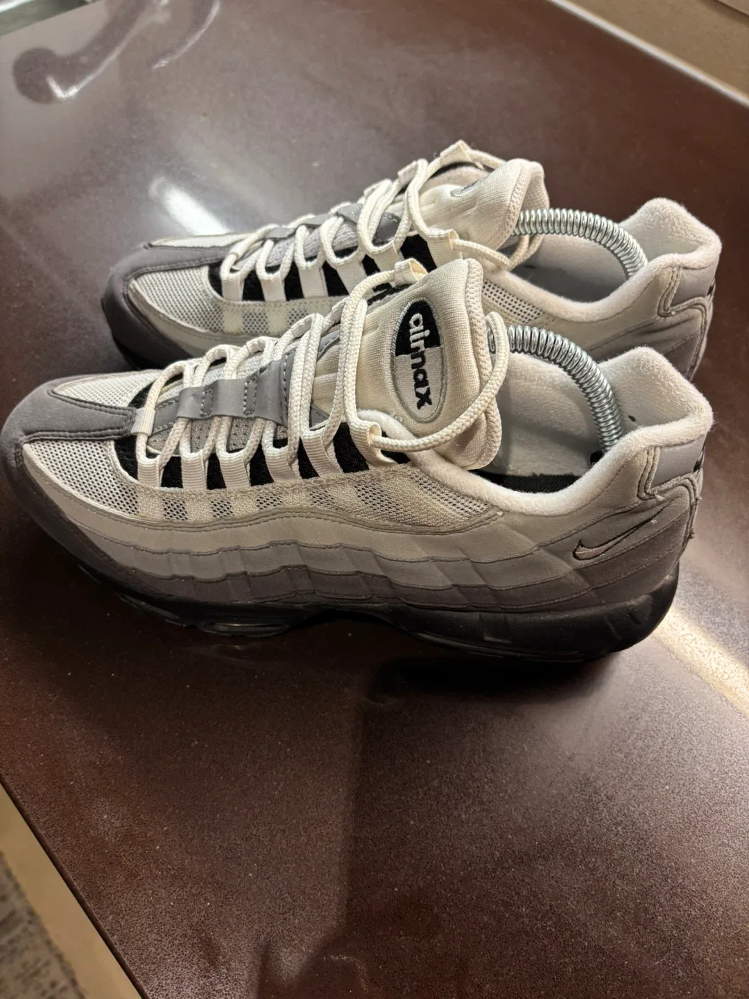 Nike Air Max 95 Grey/White Sneakers image indicator(4)