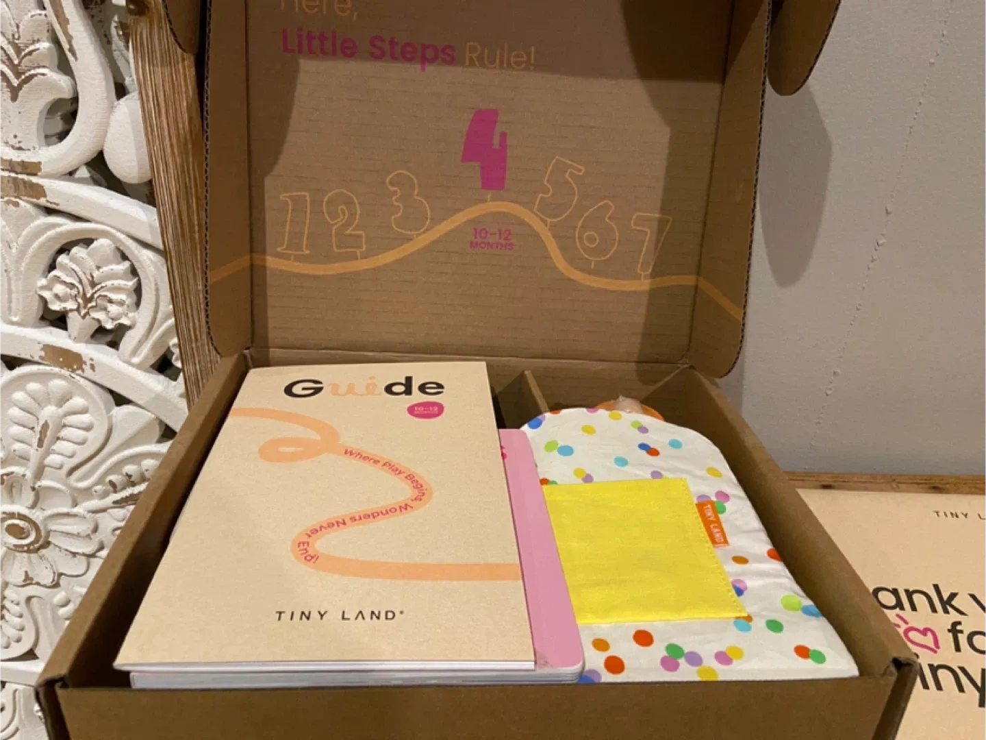 New Tiny Land Montessori Play Box 10-12m image indicator(7)