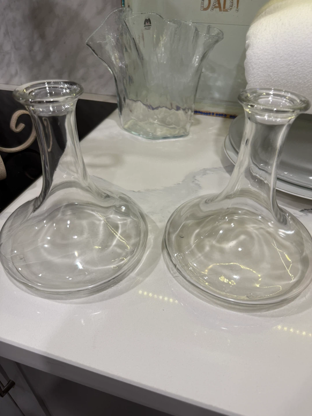 Mats Jonasson Målerås Glass Decanter & Vase